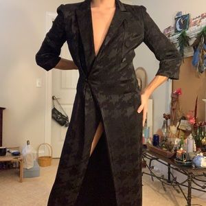 BRAND NEW BA&SH HOUNDSTOOTH WRAP BLAZER DRESS